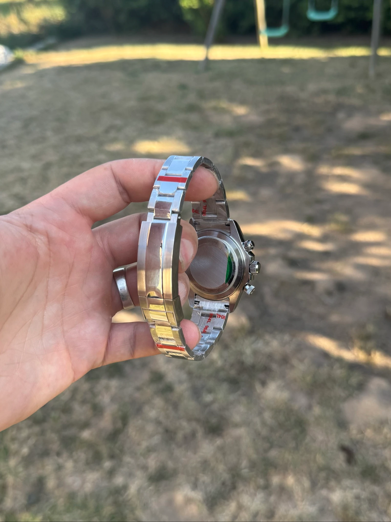 Reloj Cronógrafo Emerald VK63 – Dial Verde Soleado – Meca-Quartz Japonés – Nuevo – photo 9